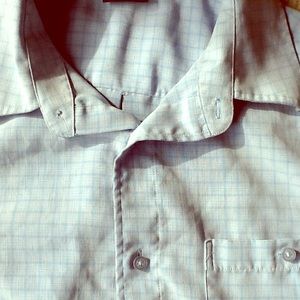 R&R Casual short sleeve, blue shirt